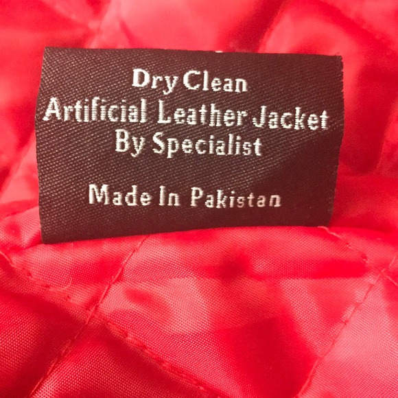 ⛔️SOLD⛔️Straight to Hell Vegan Leather Jacket - Picture 6 of 7